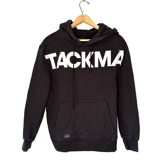 TackmaBlack The Neckhit Pullover Hoodie Size Small